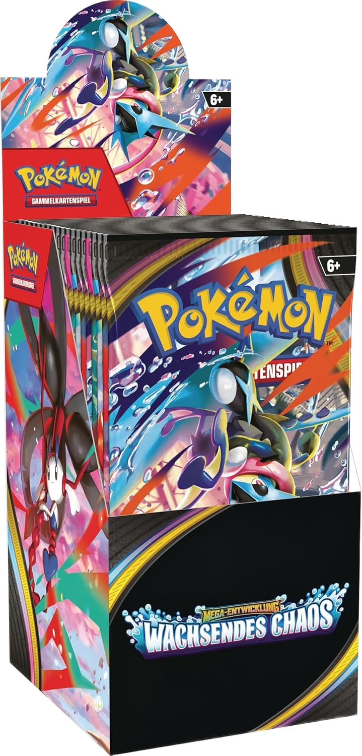 Pokémon Mega-Entwicklung - Wachsendes Chaos Booster Display 18 (DE)